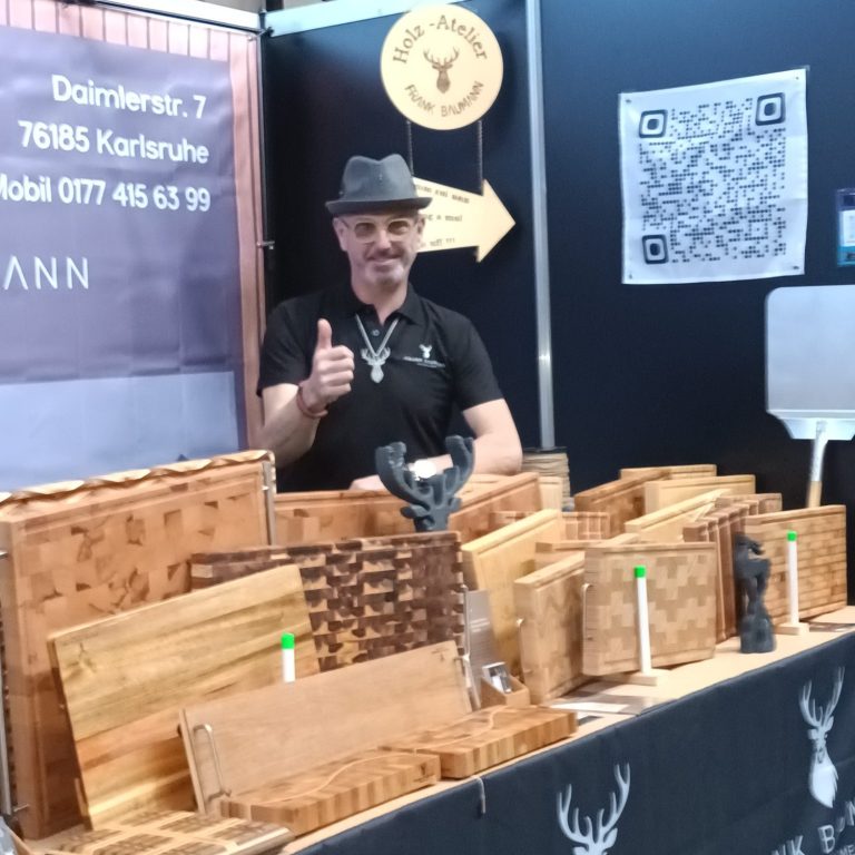 Frank als Aussteller