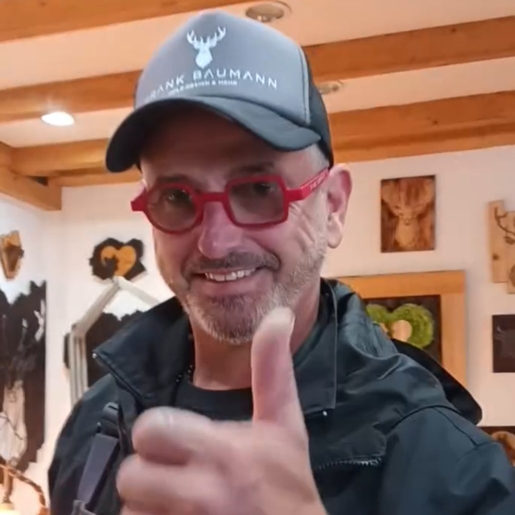 Frank als Aussteller
